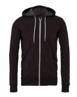BELLA + CANVAS Sponge Fleece Full-Zip Hoodie Additional Angle