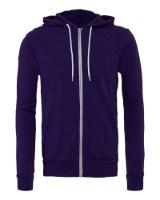 BELLA + CANVAS Sponge Fleece Full-Zip Hoodie