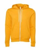 BELLA + CANVAS Sponge Fleece Full-Zip Hoodie Alternate View