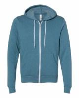 BELLA + CANVAS Sponge Fleece Full-Zip Hoodie Perspective View
