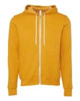BELLA + CANVAS Sponge Fleece Full-Zip Hoodie Additional view