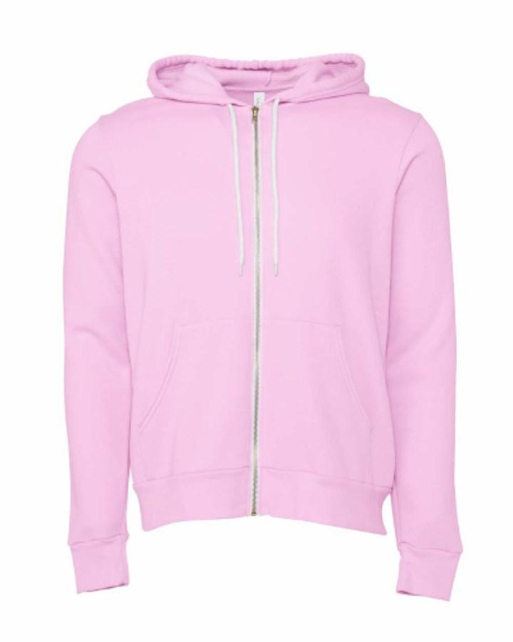 BELLA + CANVAS Sponge Fleece Full-Zip Hoodie Additional view