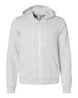 BELLA + CANVAS Sponge Fleece Full-Zip Hoodie Alternate View