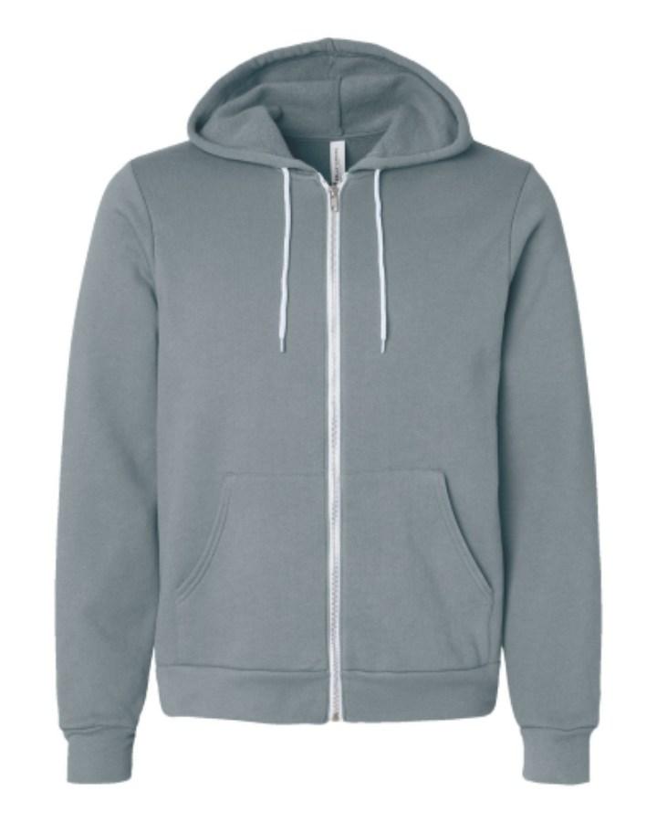 BELLA + CANVAS Sponge Fleece Full-Zip Hoodie Additional view