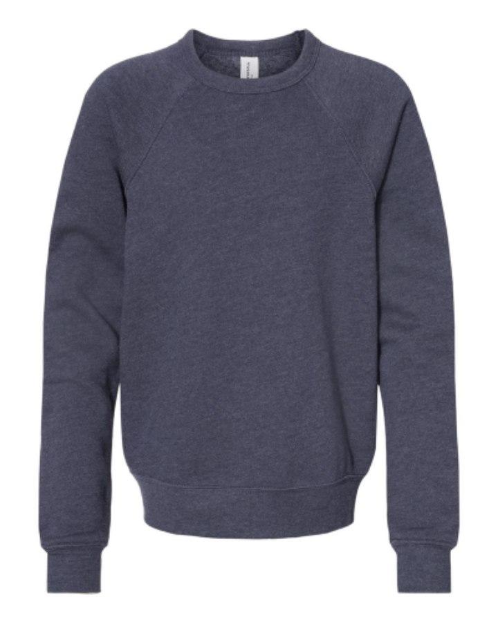 Picture of BELLA + CANVAS Youth Sponge Fleece Crewneck Sweatshirt