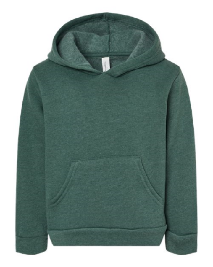 Picture of BELLA + CANVAS Toddler Sponge Fleece Pullover Hoodie