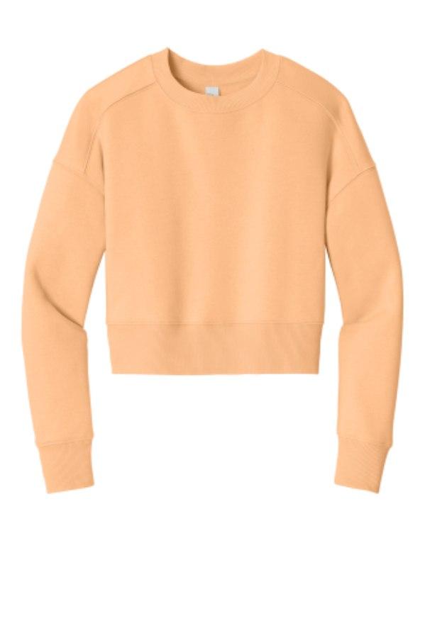 Picture of District Women's Perfect Weight Fleece Cropped Crew