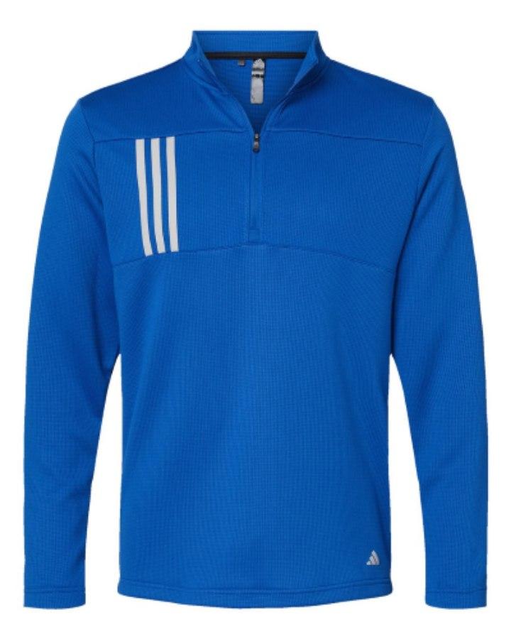 Picture of Adidas 3-Stripes Double Knit Quarter-Zip Pullover