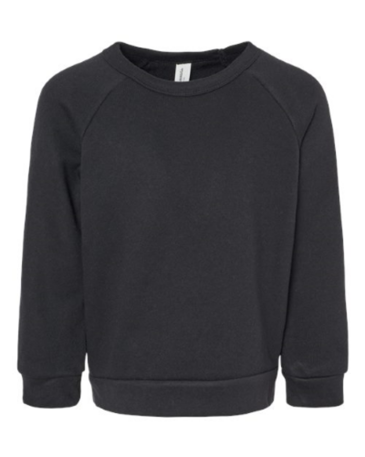 Picture of BELLA + CANVAS Toddler Sponge Fleece Raglan Sweatshirt