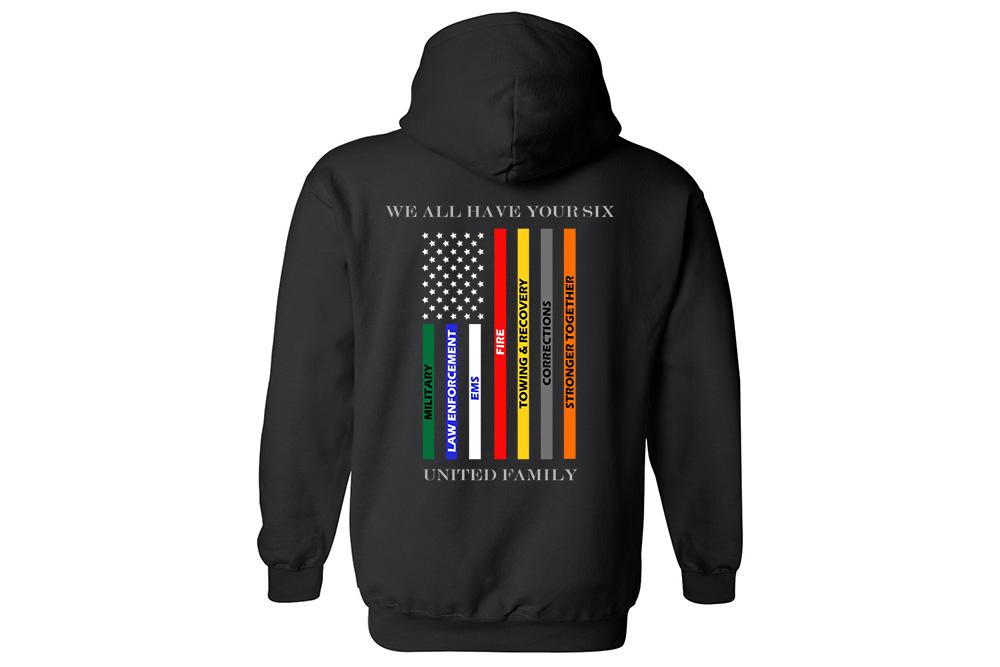 Picture of Zip's American Hero Hooded Sweatshirt