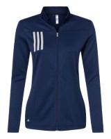 Adidas Women's 3-Stripes Double Knit Full-Zip