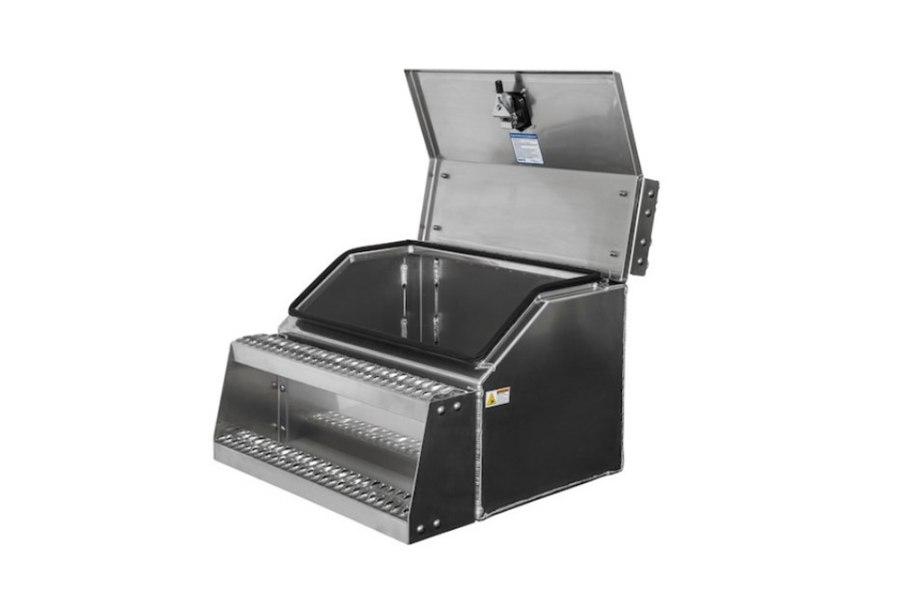 Picture of Buyers Heavy Duty Smooth Aluminum Wideopen Step Boxes For Semi Trucks