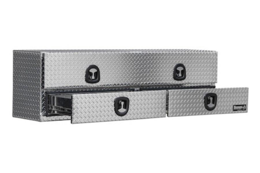 Picture of Buyers Compression Latch Topsider Diamond Tread Aluminum HD Flatbed Contractor w/Lower Drawers