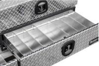 Picture of Buyers Compression Latch Topsider Diamond Tread Aluminum HD Flatbed Contractor w/Lower Drawers