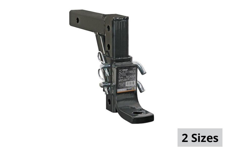 Picture of Buyers Adjustable Ball Mount for 2 Inch Hitch Receivers