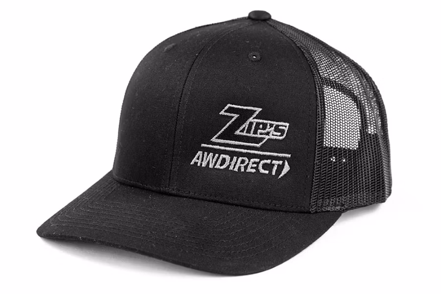 Picture of Zip's AW Direct Black Retro Trucker Cap