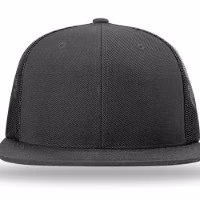 Richardson Acrylic-Wool Blend Flat Bill Trucker Cap