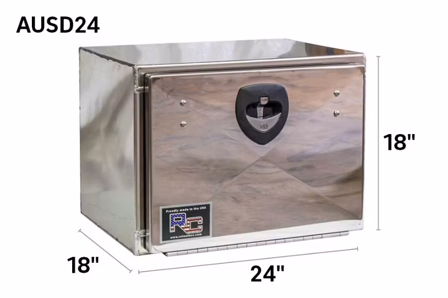 Picture of RC Industries M Series Aluminum Toolbox w/Stainless Steel Door