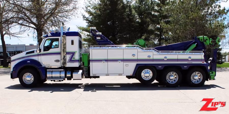 Picture of 2018 Vulcan V100 50 Ton Wrecker, 2020 Kenworth T880 w/28" Sleeper, 22814