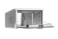 Picture of Buyers Diamond Tread Aluminum UnderBody Toolbox with Slanted Back