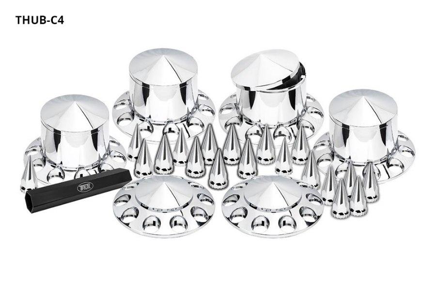 Picture of Trux ABS Front and Rear Hubcap Kit