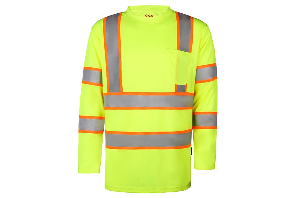 Picture of GSS Safety Two Tone Class 3 Long Sleeve T-Shirt