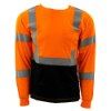 Picture of GSS Safety Class 3 Long Sleeve Shirt with Black Bottom