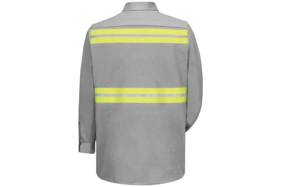 Picture of Red Kap Industrial Enhanced Visibility Long Sleeve Work Shirt