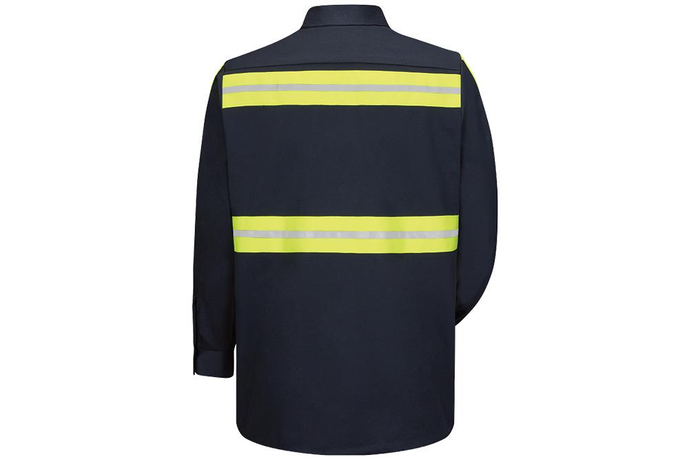 Picture of Red Kap Industrial Enhanced Visibility Long Sleeve Work Shirt