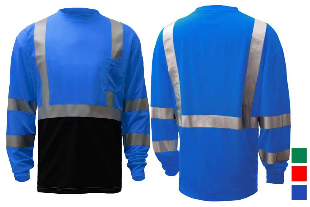 Picture of GSS Safety Long Sleeve T-Shirt with Black Bottom