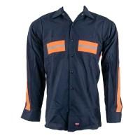 Red Kap Enhanced Visibility Long Sleeve Work Shirt