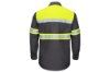 Picture of Red Kap Hi-Visibility Colorblock Ripstop Long Sleeve Work Shirt