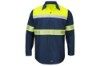 Picture of Red Kap Hi-Visibility Colorblock Ripstop Long Sleeve Work Shirt