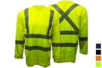 Picture of Tough Duck Safety Long Sleeve Safety Segmented Stripes T-Shirt