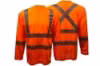 Picture of Tough Duck Safety Long Sleeve Safety Segmented Stripes T-Shirt