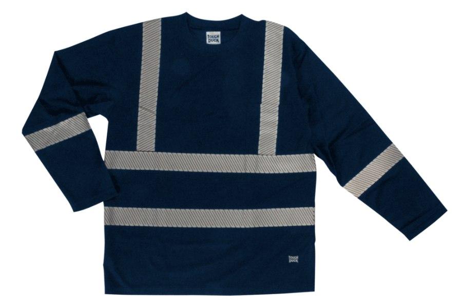 Picture of Tough Duck Safety Long Sleeve Safety Segmented Stripes T-Shirt