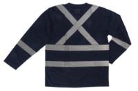 Picture of Tough Duck Safety Long Sleeve Safety Segmented Stripes T-Shirt