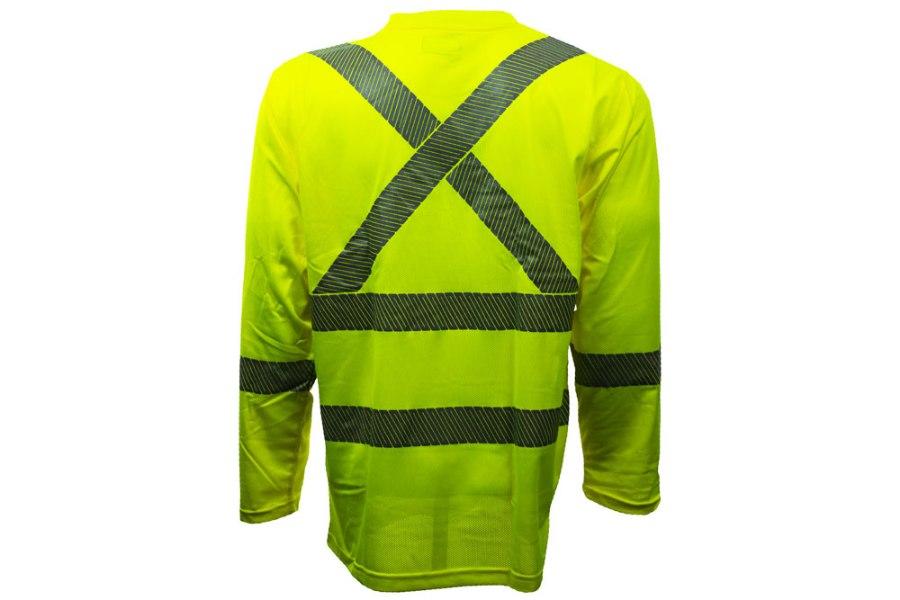 Picture of Tough Duck Safety Long Sleeve Safety Segmented Stripes T-Shirt