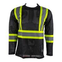 Tough Duck Safety Long Sleeve Mesh Safety T-Shirt