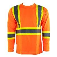 Picture of Tough Duck Safety Long Sleeve Mesh Safety T-Shirt