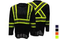 Picture of Tough Duck Safety Long Sleeve Mesh Safety T-Shirt
