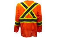 Picture of Tough Duck Safety Long Sleeve Mesh Safety T-Shirt