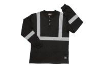 Picture of Tough Duck Safety Long Sleeve Safety Henley