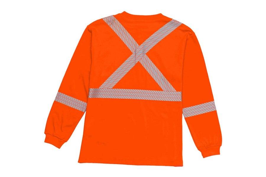 Picture of Tough Duck Safety Long Sleeve Safety Henley