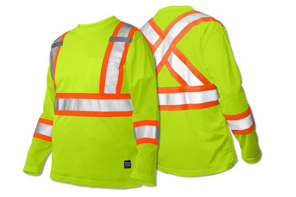 Picture of Tough Duck Safety Long Sleeve Safety T-Shirt