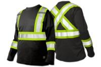 Tough Duck Safety Long Sleeve Safety T-Shirt Additional Angle