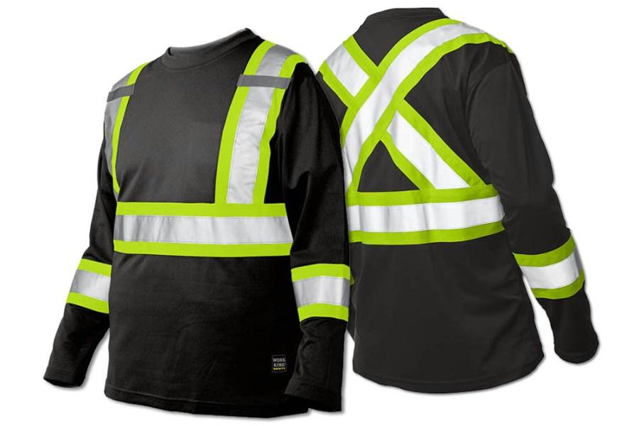 Tough Duck Safety Long Sleeve Safety T-Shirt Additional Angle