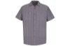Picture of Red Kap Men's Short Sleeve Industrial Stripe Work Shirt