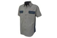 Picture of Tough Duck Short Sleeve Stretch Ripstop Color Block Shirt