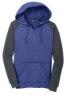 Picture of District Women's Lightweight Fleece Raglan Hoodie